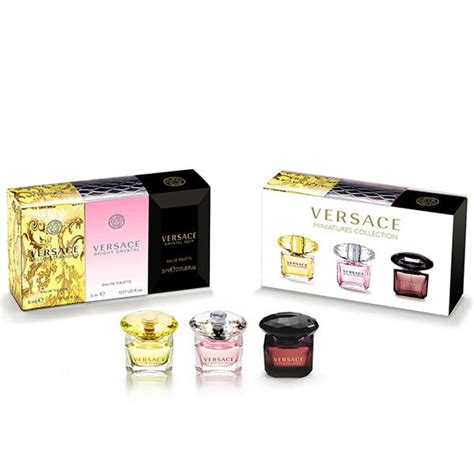 Versace Women's Miniature Trio Collection Gift Set .